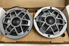 Wet Sounds REVO 6-XSB-SS Stainless Grill 6.5" Marine Audio LED Speakers Nice