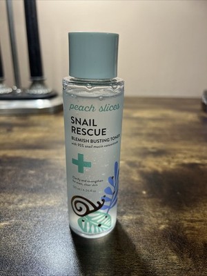 Peach Slices SNAIL RESCUE Blemish Busting Toner 4.05 fl oz/120ml   Sealed