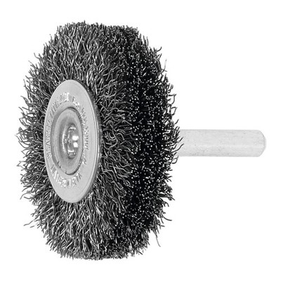 Lessmann Schaft-Rundbürste Stahldraht 0,30 mm Bürsten- xBesatzbreite: 50X15 mm
