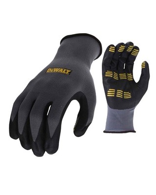 6 Pairs DEWALT DPG76 Tread Grip Work Glove Size Large, XL
