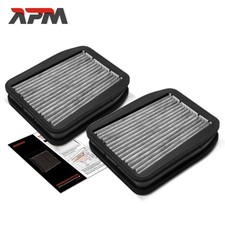 2x Innenraumfilter Aktivkohlefilter für Mercedes-Benz W211 VF211 S211 2002-2004