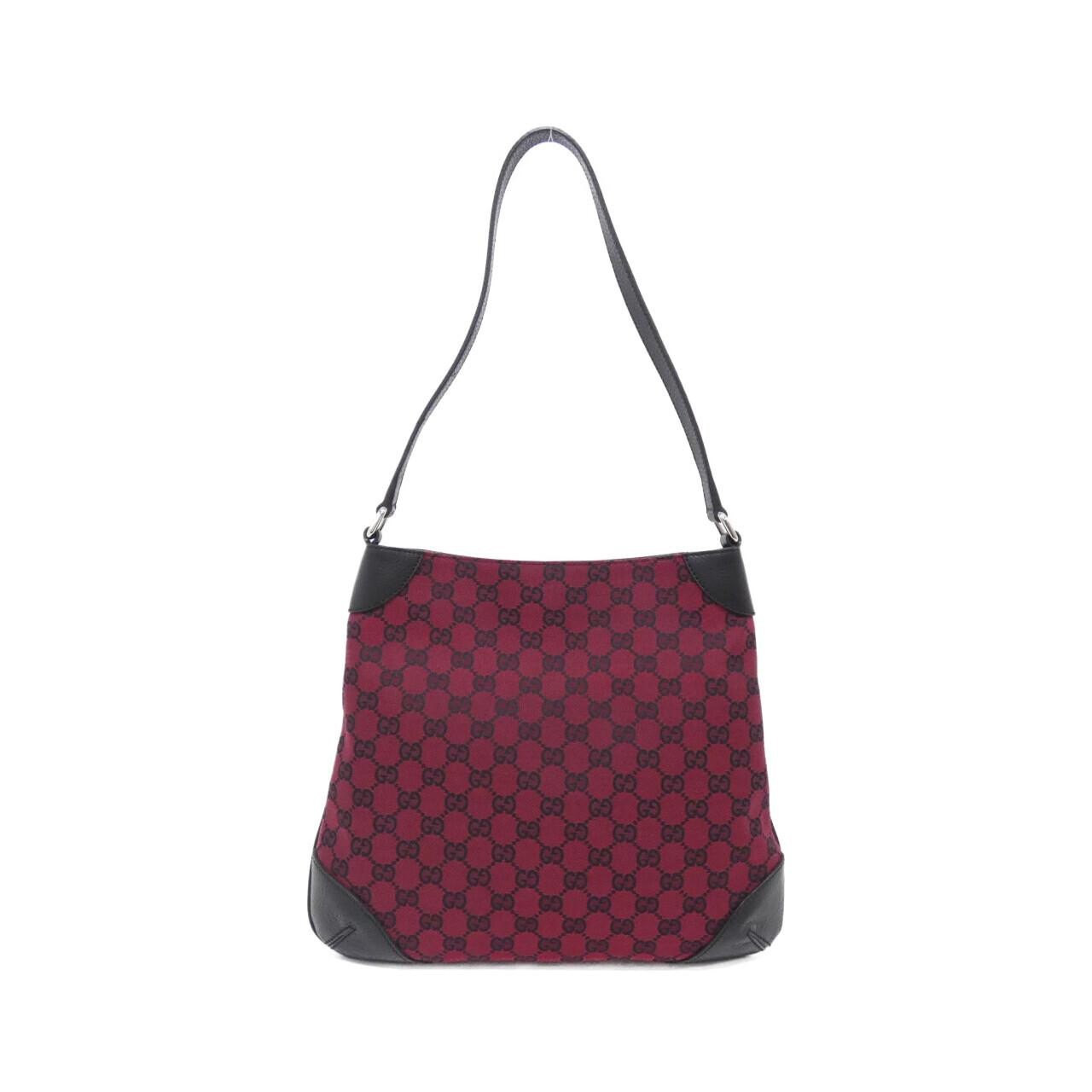 Gucci Gg Canvas Shoulder Bag Women Brown One Size