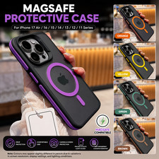 Shockproof Magnetic Magsafe Soft Case For iPhone 17 16 15 14 13 12 11 Pro Max