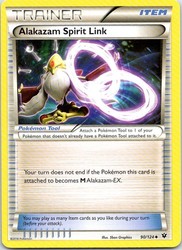 Alakazam Spirit Link 90/124 XY - Fates Collide