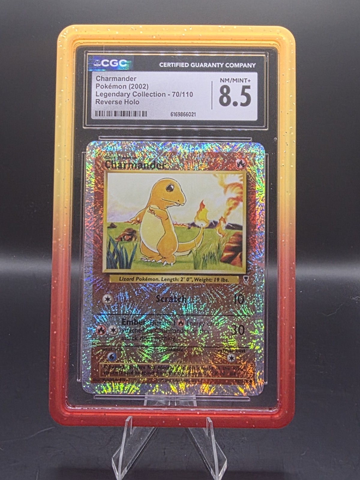 Charmander 2002 Legendary Collection #70 Reverse Holo Price Guide