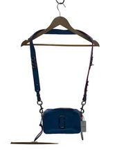 MARC JACOBS Shoulder Bag Leather BLU M0014591-01