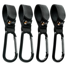 4 Pcs Baby Stroller Hooks for Hanging  Multipurpose Stroller Strap... Fast Ship