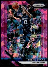 2018-19 Panini Prizm #94 Tyreke Evans Prizms Pink Ice E1