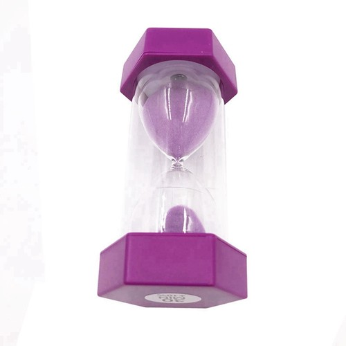 Simple Hexagon Sand Hourglass 6 Minutes Plastic Security Sand Timer Sandglass - Picture 9 of 12