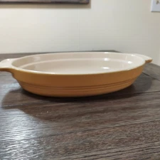 Well Equipped Kitchen Yellow Serving Dish Casserole 
