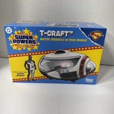 Mister Terrific AND T-Craft Vehicle -Gold Label- McFarlane DC Super Powers - MIB