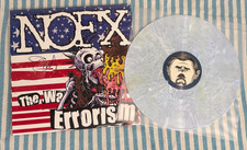 NOFX Autographed War On Errorism Portland Final Tour Color Vinyl LP FAT Wreck