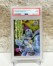 2021 Topps Chrome Star Wars Galaxy - Larger Than Life #23 - PSA MINT 9