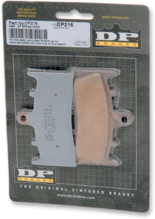 DP Standard Sintered Metal Brake Pads - Jaybrake Four-Piston (Late Style) DP216 - Image 2 of 4
