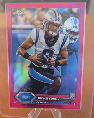 2023 Topps Composite - Topps Chrome Bryce Young #1 Magenta Refractor /399 (RC)
