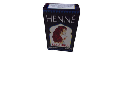 Patchouliworld Hennedrog Henna Mahagonirot Henne - El Cahira , 90 G (1Er Pack)