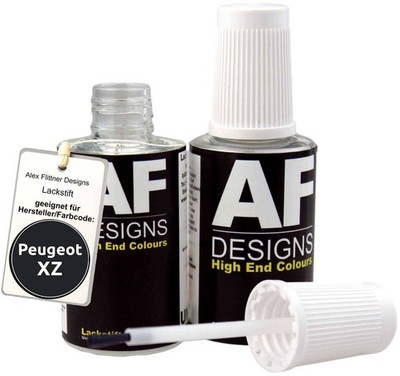 Lackstift für Peugeot XZ Noir Caldera Nacre schnelltrocknend 2x20ml Autolack