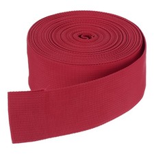 10 Yard x 50mm Nylon Webbing Strap for Backpack Strapping, Sewing, Dark Red