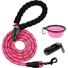 Dog Leashes for Large Dogs Heavy Duty Dog Leash 4/5/6 FT with Comfortable Pad...