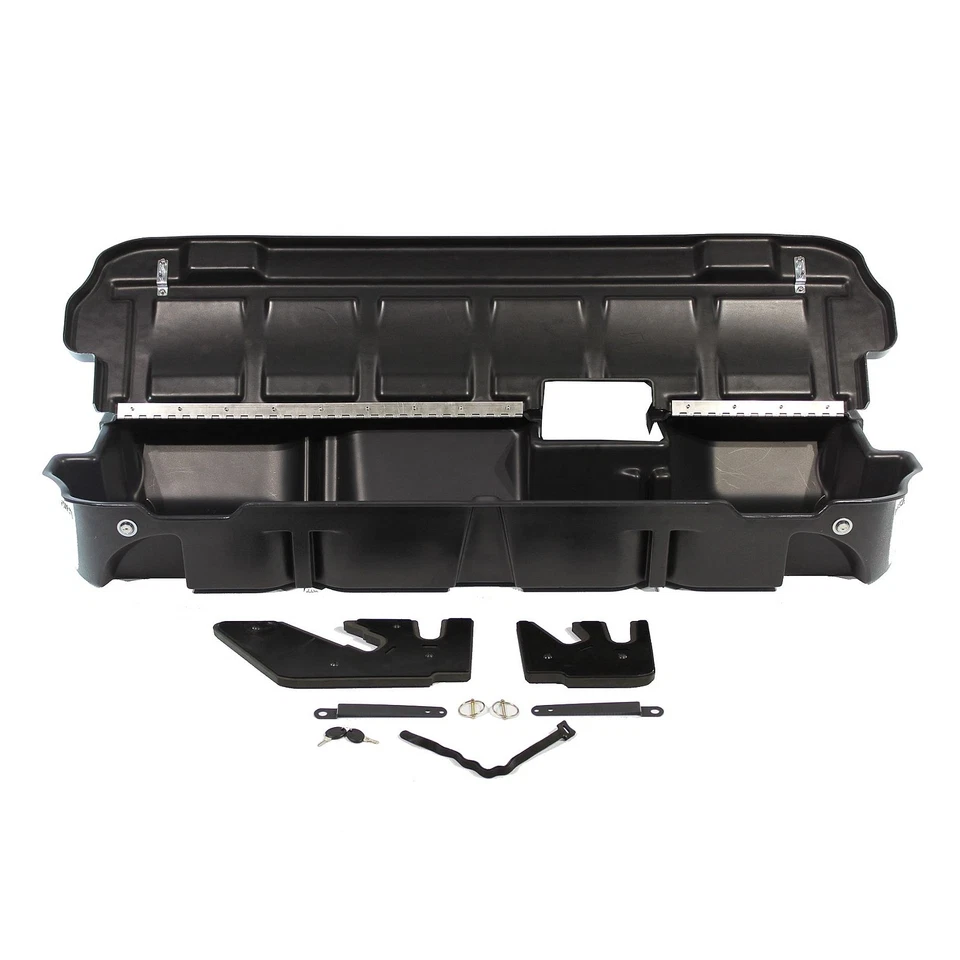DU-HA Under Seat Lockable Black Storage Case for 19-26 Ram 1500 Crew Cab - Imagem 2 de 4