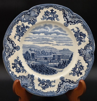 21.4 Johnson Brothers Kuchenteller Ø 20,5cm * Old Britain Castles * Blau England
