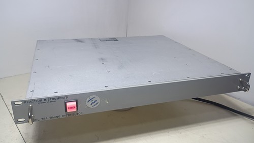 Working Reaction Instruments Model 724 RF Timing Distributor 1 In / 12 Out