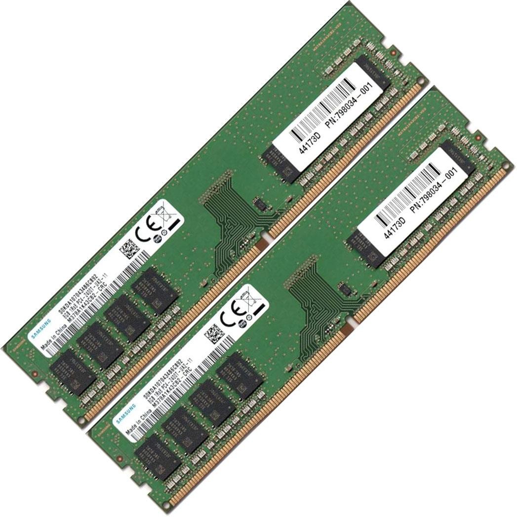 samaung DDR4 8GBx2枚(16GB) Samsung 16GB (2 x 8GB) Desktop Memory RAM DIMM PC4-19200 DDR4 2400