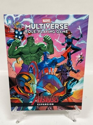 Marvel Multiverse Role-Playing Game AVENGERS EXPANSION Manual Brand New