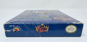 WWF King of the Ring (Nintendo, NES, 1993) CIB W/Poster- TESTED & WORKS- RARE