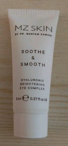 MZ Skin, Soothe & Smooth Hyaluronic Brightening Eye Complex 0.27 FL Oz NWOB