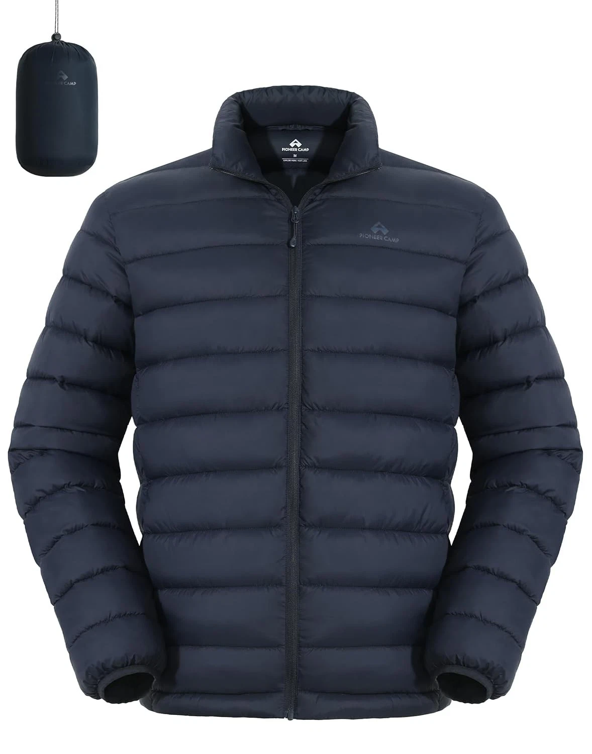 Pioneer Camp Mens Puffer Jacket Winter Insulated Puffy Coat Lightweight