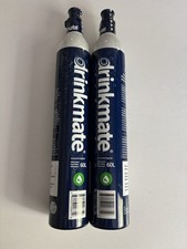 2x Drinkmate CO2 Refill Cartridge Bottles for...
