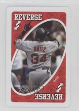2007 Uno Boston Red Sox David Ortiz #REVERSER HOF 04ws