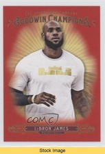 2018 Upper Deck Goodwin Champions Red LeBron James #50 READ 9on