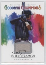 2021 Upper Deck Goodwin Champions Splash of Color Memorabilia Roberto Campos r9e