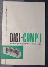 Digi-Comp 1 Instruction Manual First Operating Digital Computer 1963 Book 28P.