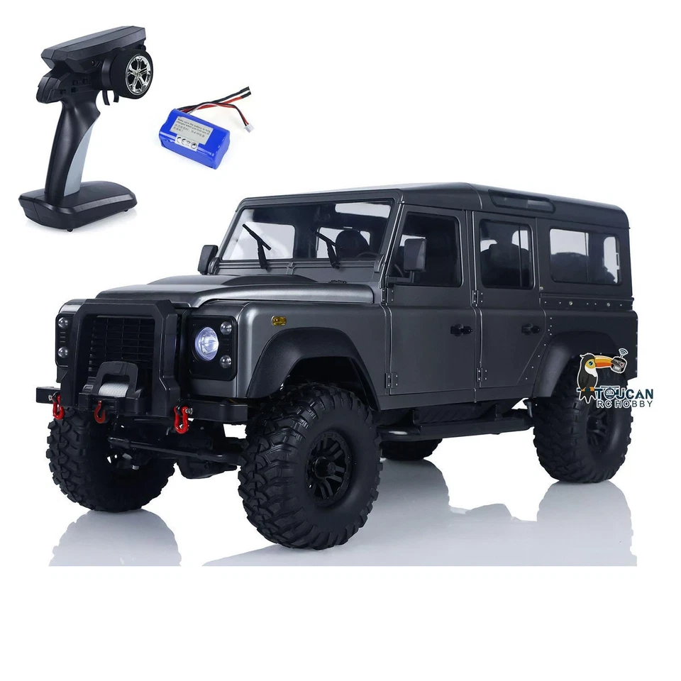 1/8 4x4 RC Crawler Car DoubleE D110 Remote Control Vehicle 2-speed Transmission - Image 4 of 4