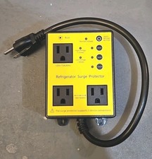 Refrigerator Surge Protector 3-Outlet 120V for Home Appliance Surge Protector