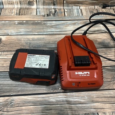 Hilti C 4/36-90 Li-Ion Charger Red w/ B22 4.0 Battery Pack, 1-Batt