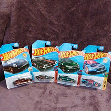 Hot Wheels Lot of 4 1:64 Diecast Unopened Porsche 911, '70 Hemi, CLA, Civic