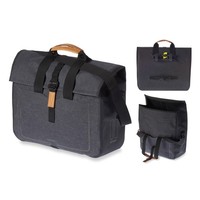 "Basil 17661 Businesstasche \"Urban Dry\", Wasserdicht, 20 Liter, Charcoal Melee"