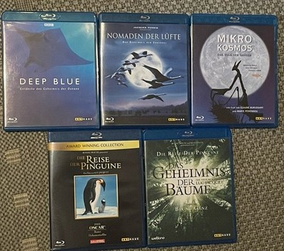 Deep Blue + Nomaden der Lüfte + Mikrokosmos + Reise der Pinguine + Geheimnis d.B