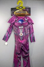 Pink Power Ranger Movie Costume With Mask Childrens Size Small - Halloween