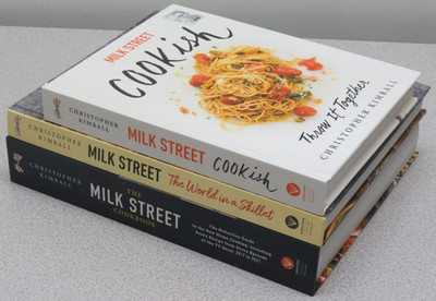 Lot of 3 Milk Street Cookbook - Cookish / World in a Skillet / 2017-2021 revised