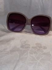 Jessica Simpson NWT Oversized Sunglasses Nude Lilac Plastic Frame J5839-NDLI