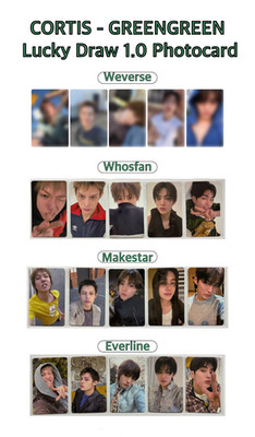 presale[Cortis] GREENGREEN Lucky Draw 1.0 (Weverse, Whosfan