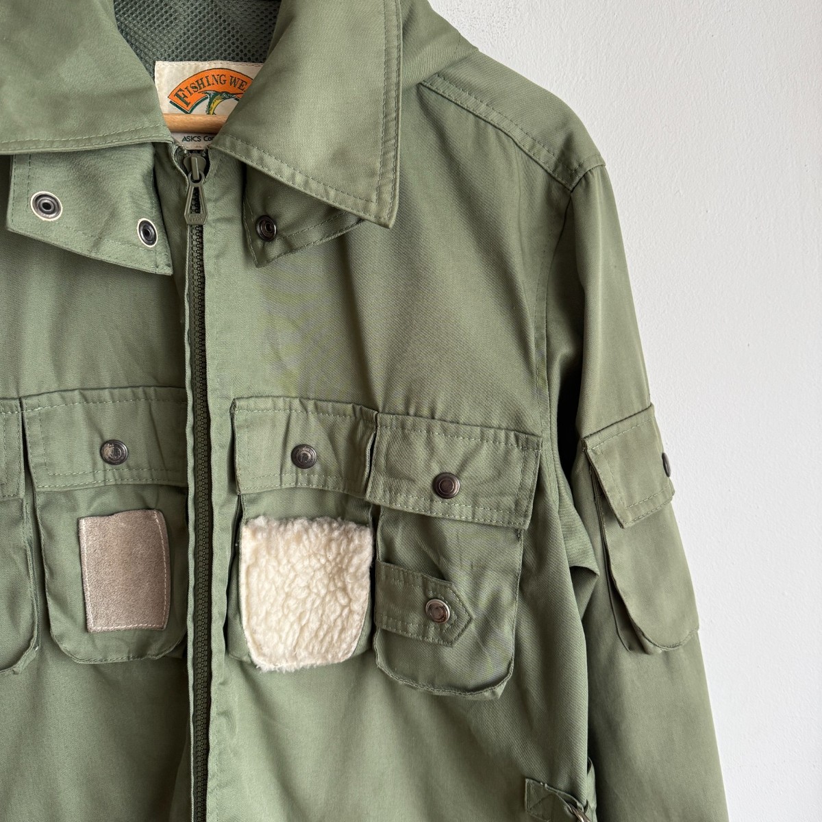 Vintage Fishing Asics Jacket Rare Made in Japan GTO M | eBay