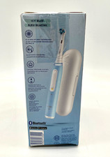 Rechargeable Electric Toothbrush Oral-B iO Series 4 Icy Blue w Brush Head 3