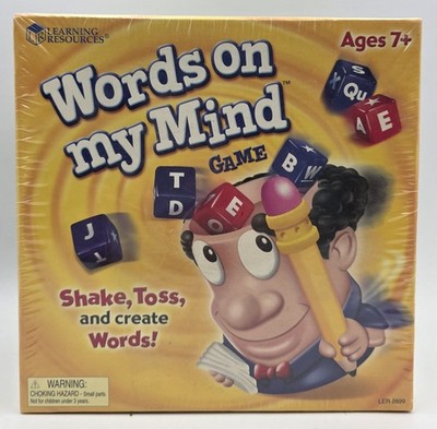 Learning Resources WORDS ON MY MIND Game (Brand New | NIB | Factory Sealed)