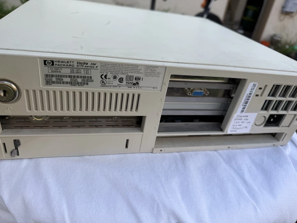 💻 Computadora HP Vectra XM Series 4 5/75 de colección - Windows 98 restaurada Foto 3 de 4